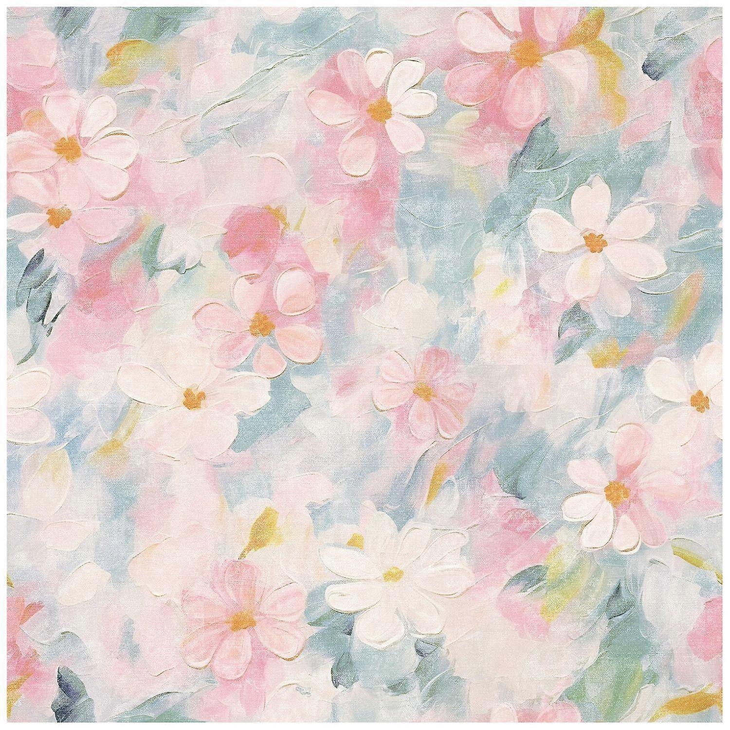 Arthouse Oil Paint Floral Wallpaper