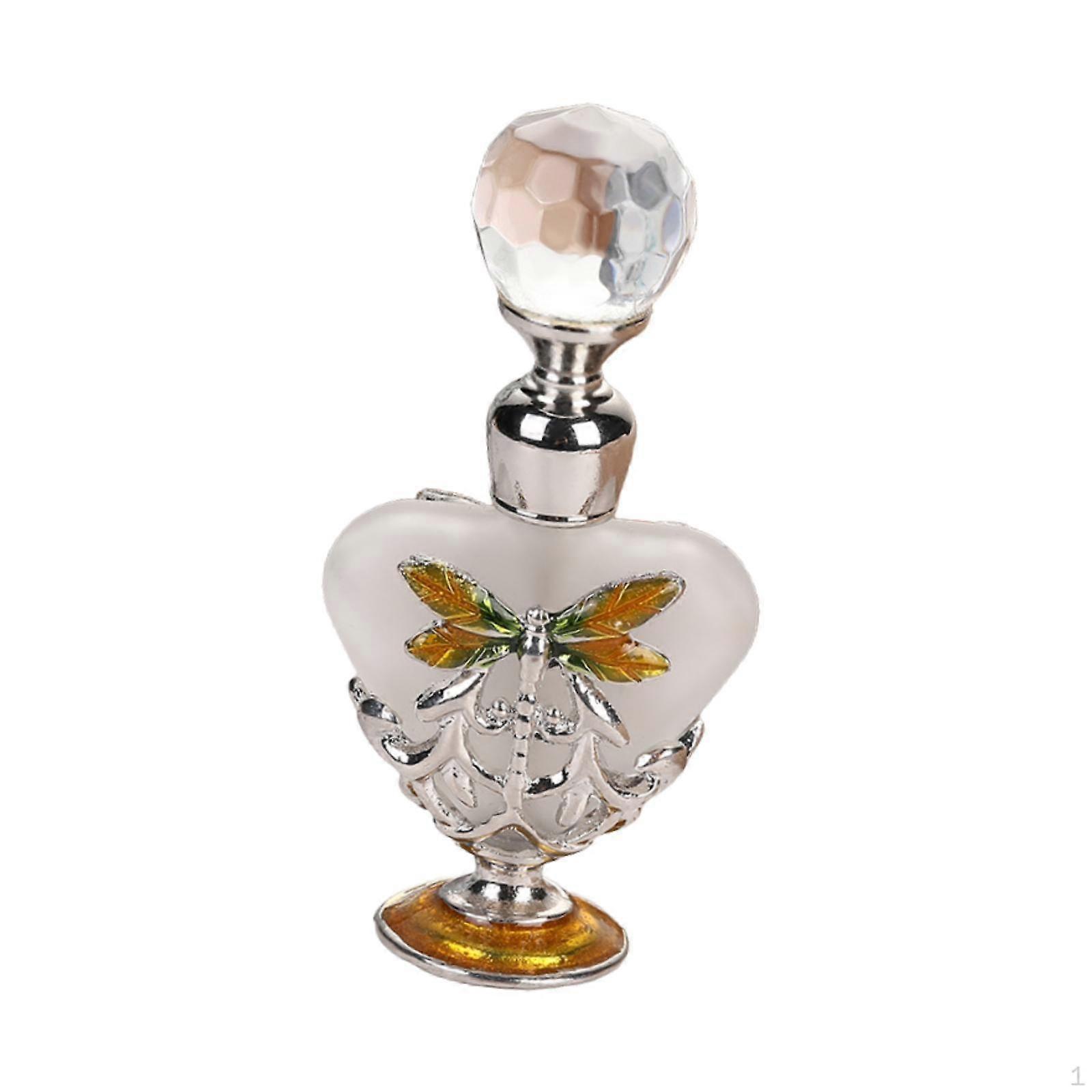 Decorative Perfume Bottle Essential Oil Empty Sample Bottles Portable Container