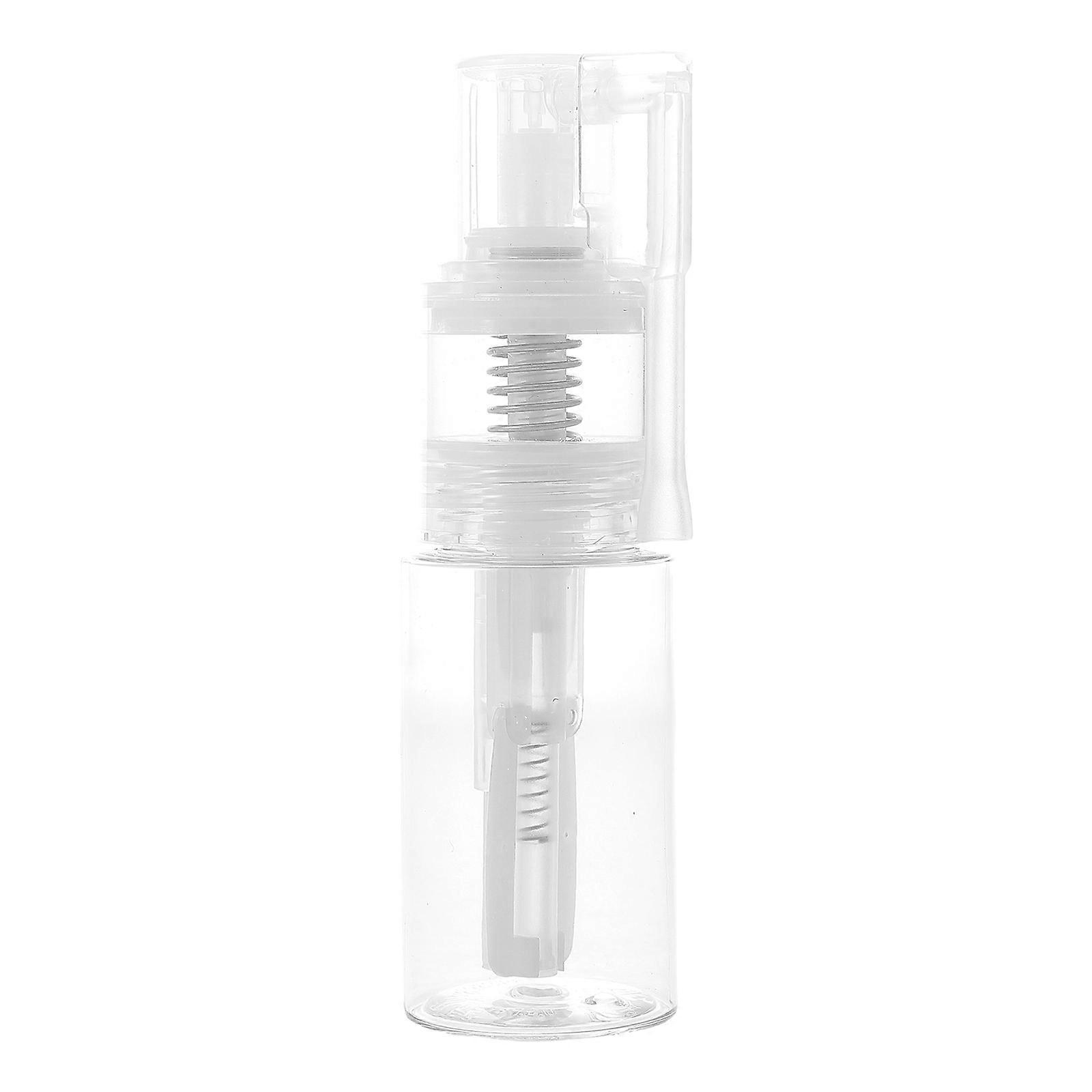 Transparent Powder Spray Bottle for Talcum, Flour & Powdered Ingredients – Lightweight, Reusable Applicator with Controlled Spray Mechanism for