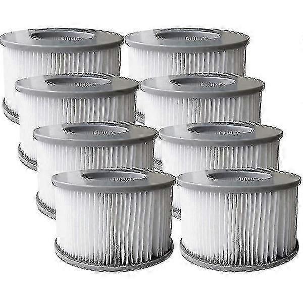 8 X Premium Quality Replacement Filter Cartridges for Mspa Hot Tubs and Spa Pools -- - -Sy