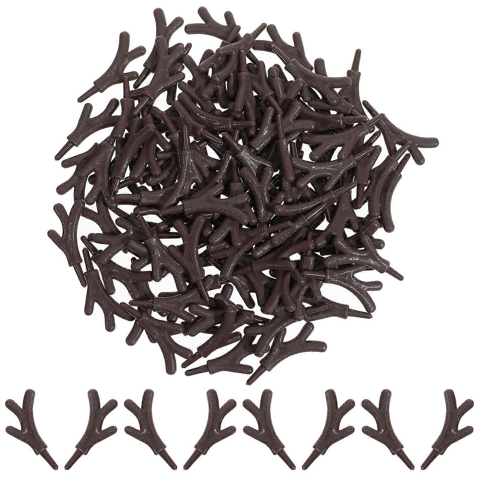 Antler Branch Snowman Crafts, Sturdy for Extended Use in Decor