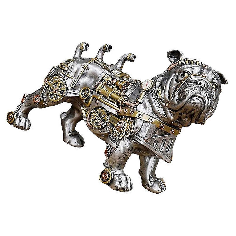 Crafted Dog Ornament, Elegant Resin Artwork Suitable for Various Decor Styles