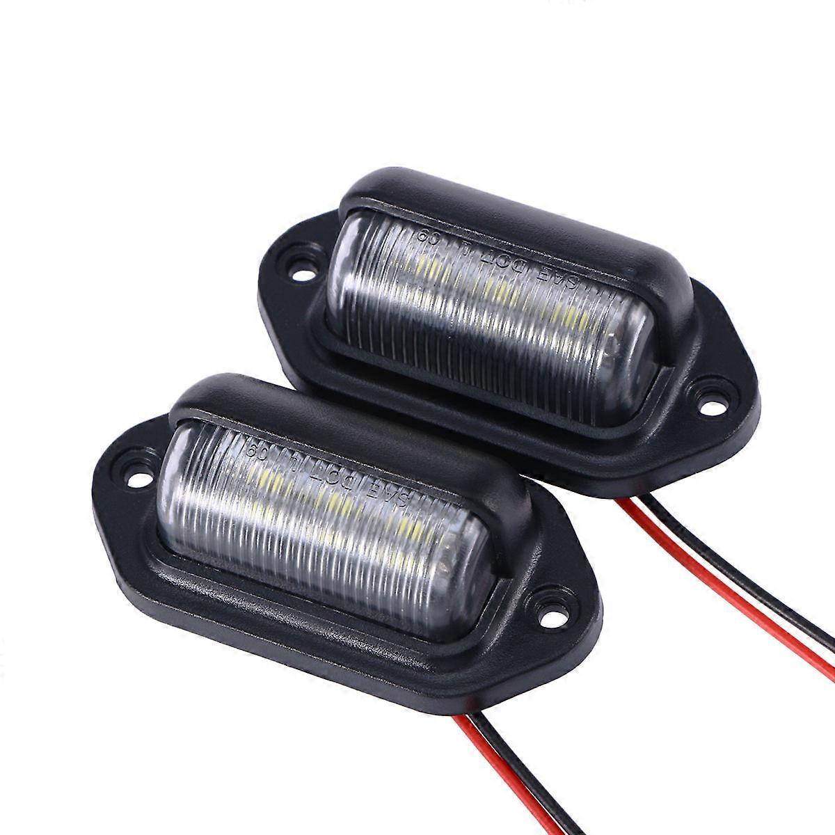 Automotive Tag Light for License Plates, with Enhanced Visibility