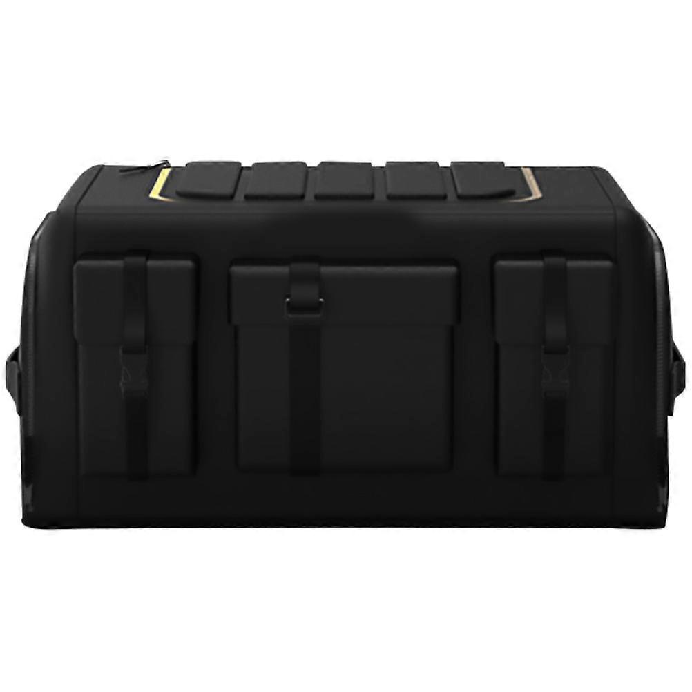 Sturdy Trunk Organizer Car Trunk Storage Organizer Durable Black 1Pcs