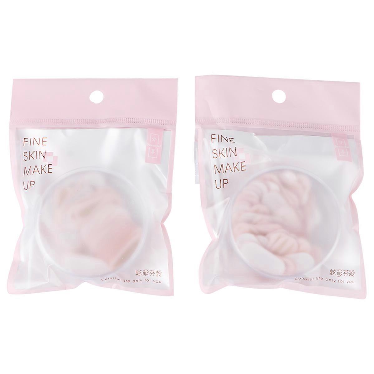 Female Eyelid Tape Double Eyelid Setting For Ladies Home Makeup Use 6x6cm Crescent Shape Cotton 2Pack