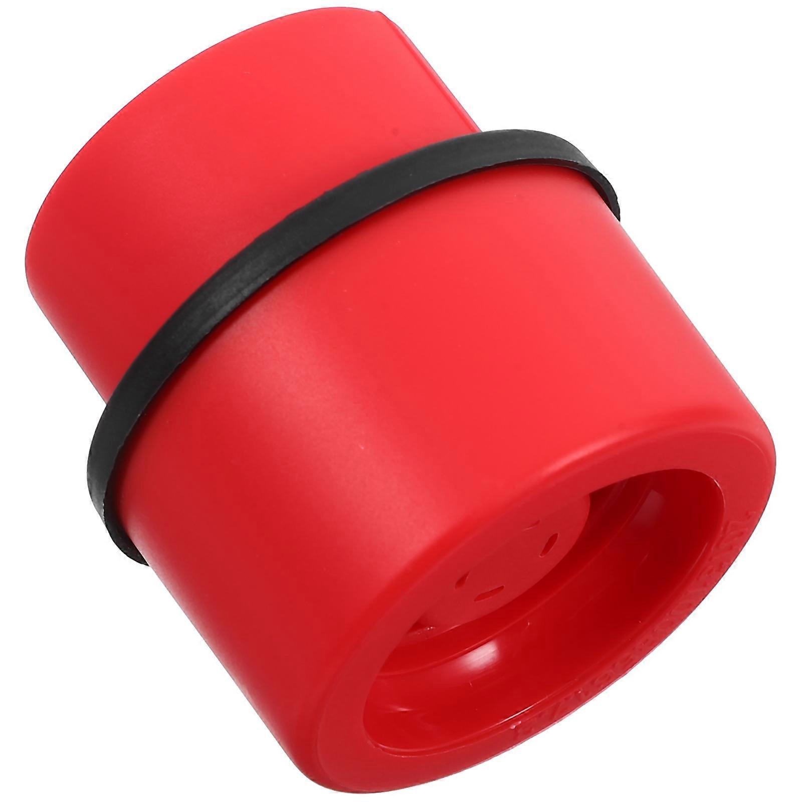 Soda Can Lid Leak Proof Bottle Cap Carbonation Keeper For Picnics Red Black 1Pcs