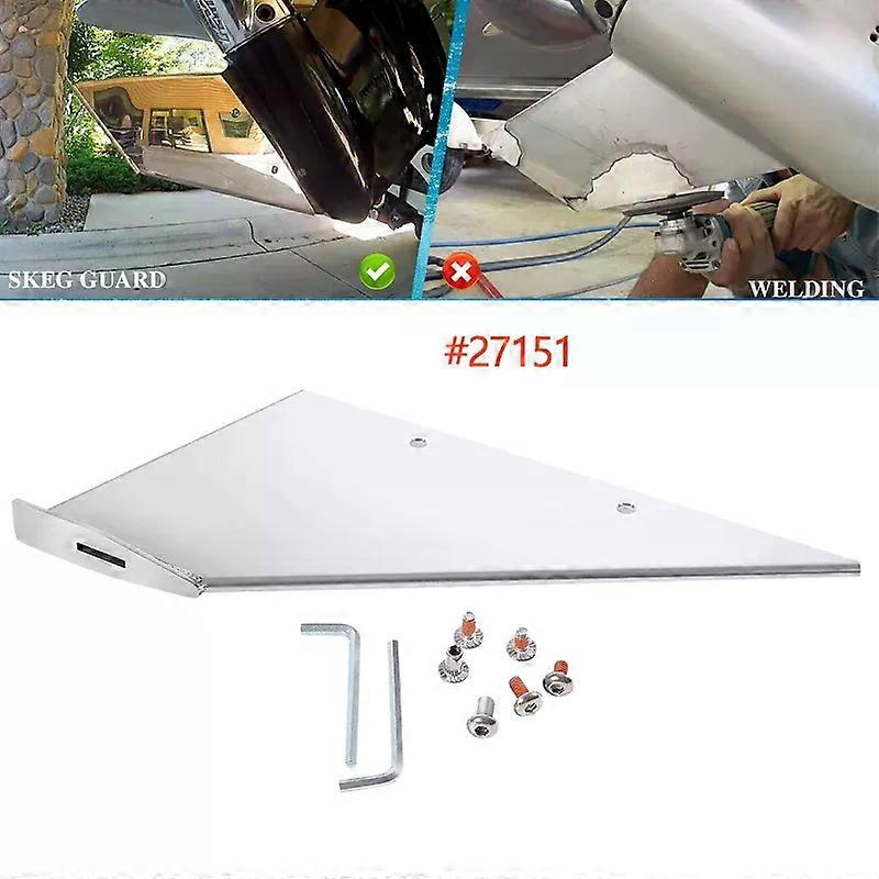 27151 Skeg Guard Safe-Skeg Protector Adatto per Yamaha 150-175HP 2&4 Tempi 200HP 4 Tempi 28L I-4 300HP 4 Tempi Marine-Grade