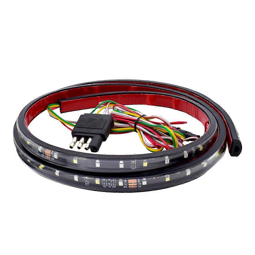 Tailgate Light Strip Color Changing Turn Signal, Brake, Reverse, and Parking Lights for Trucks, Easy Plug In Installation