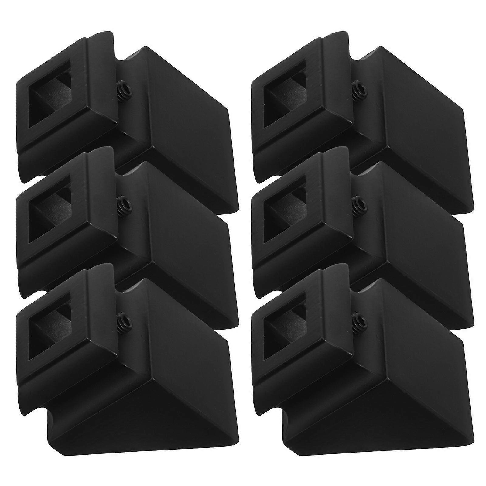 6pcs Iron Decorative Stair Railing Balusters Bases for Stability, Safety, and Easy Installation – Enhances Staircase Aesthetics with Stylish Design