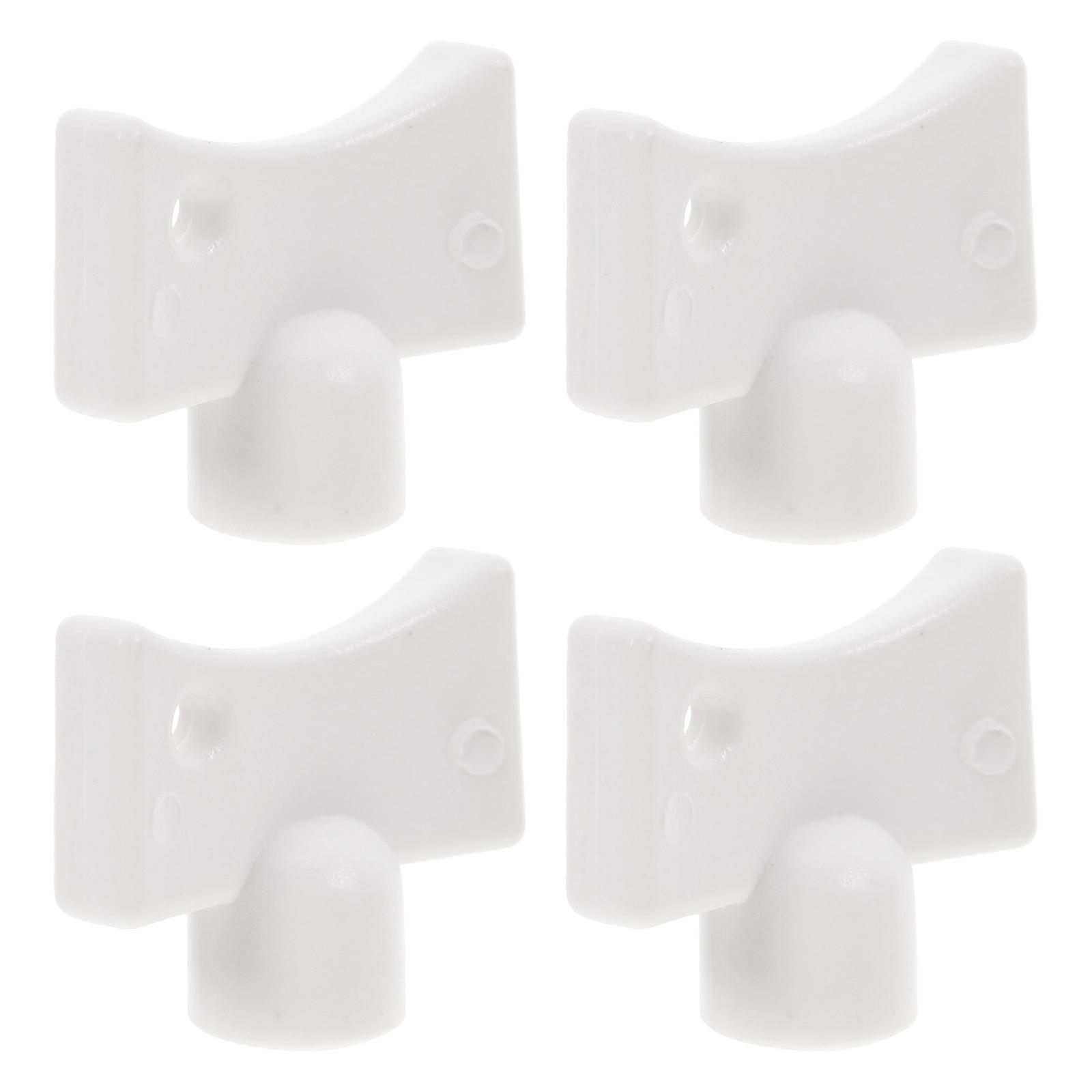 Bleed Hole Valve Key Radiator Heater Faucet Professional Use Compact Design White 2.10X1.80X0.90CM Bleed Valve 4Pcs