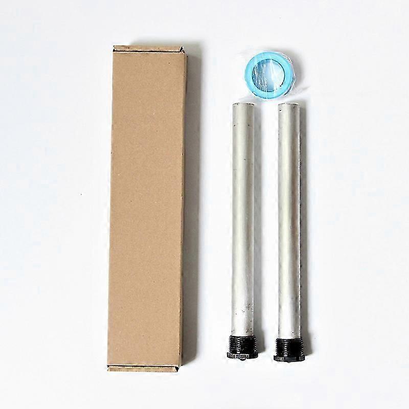 2 قطع المغنيسيوم رود كيت الأسود لحام كاب مقياس تثبيط NPT3 / 4 سخان المياه الأنود رود ل RV