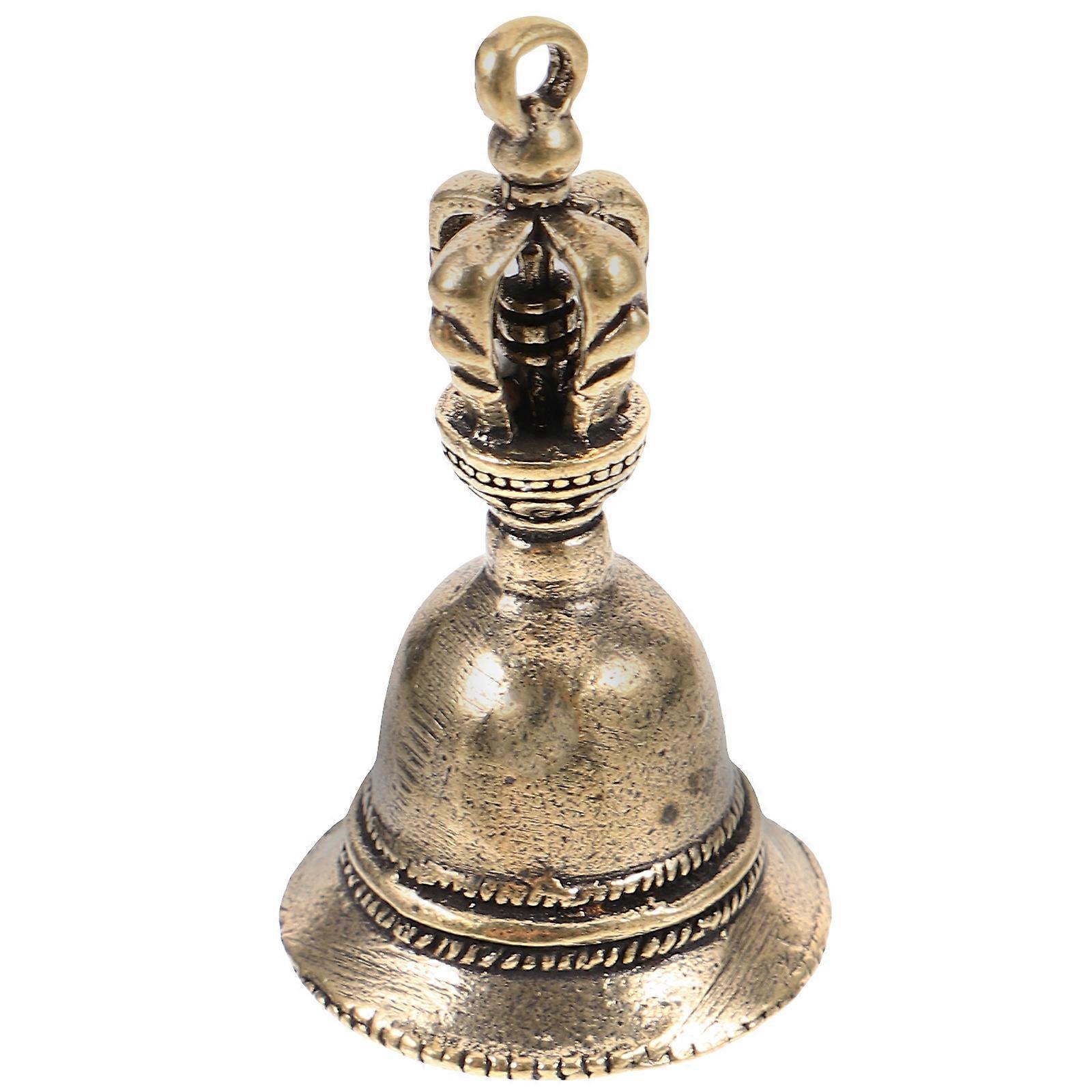 Here's a refined and engaging product description for your **Retro Small Copper Bell Pendant Charm**:
**Retro Small Copper Bell Pendant Charm –