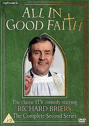 All in Good Faith The Complete Series Two DVD (2014) Richard Briers cert PG - Region 2