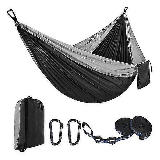 Outdoor Camping Hammock Wear Resistant Breathable Easy to Install Portable Hanging Bed Single Hammock Camping Accessories Gear