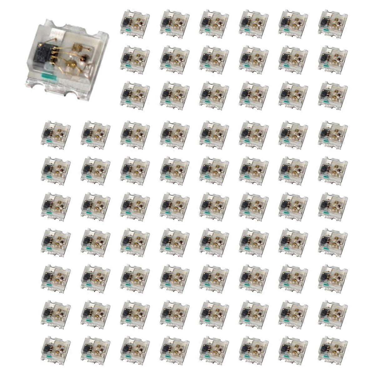 200Pcs WS2812 LED Chip 4Pins PCB RGB Full Color for LED Strip Screen