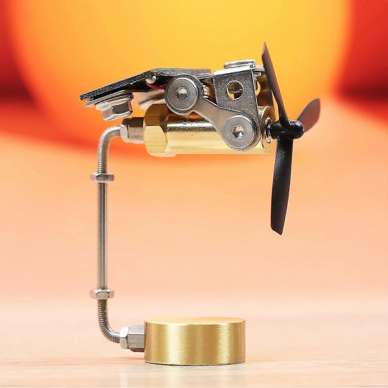 Solar Power Windmill - Creative Car Ornament, Dynamic Desk Decoration