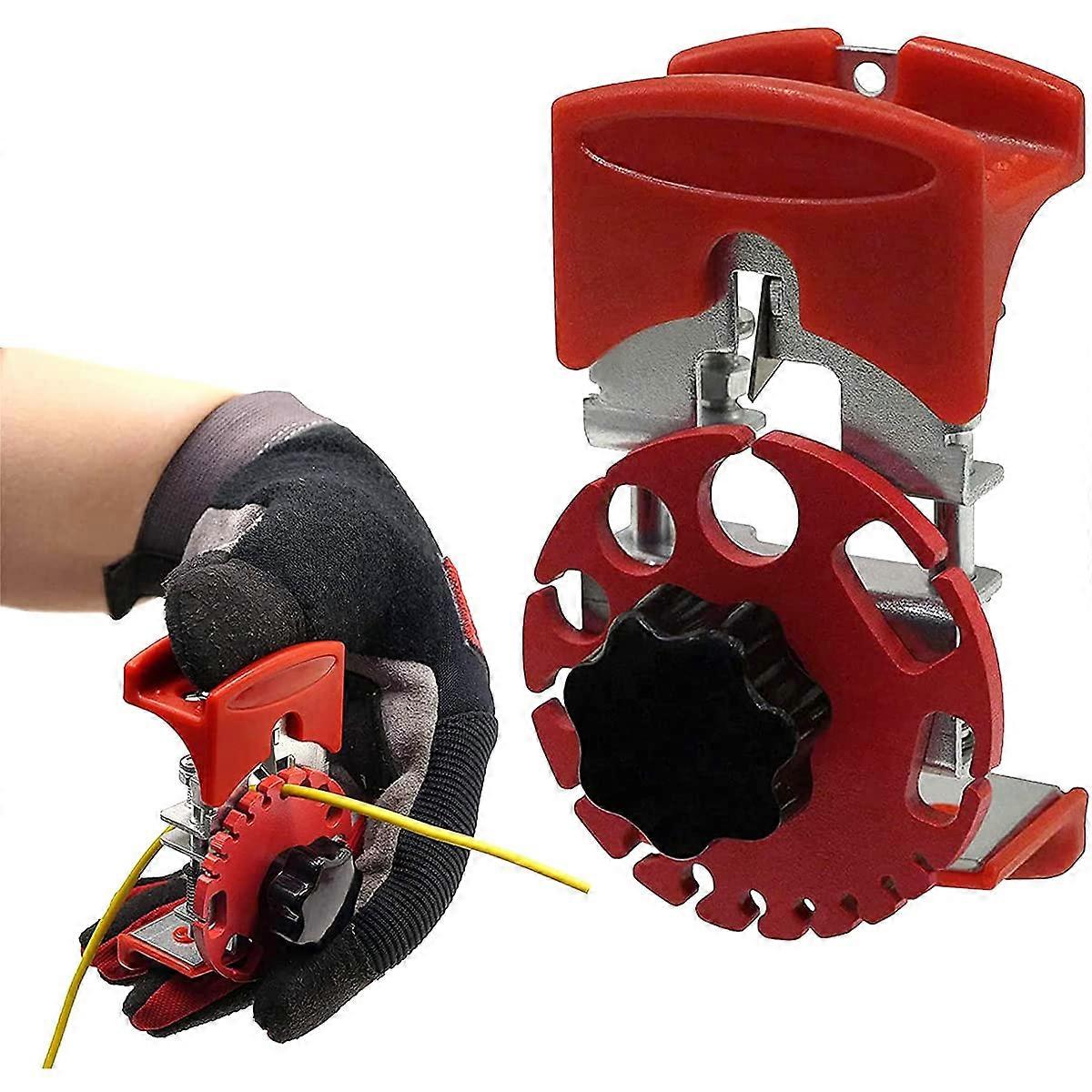 Electric Cable Stripper-Multifunctional Manual Copper Stripping Machine Hand-Held with Adjustable Depth-Suitable for Various Scenes (AAA)