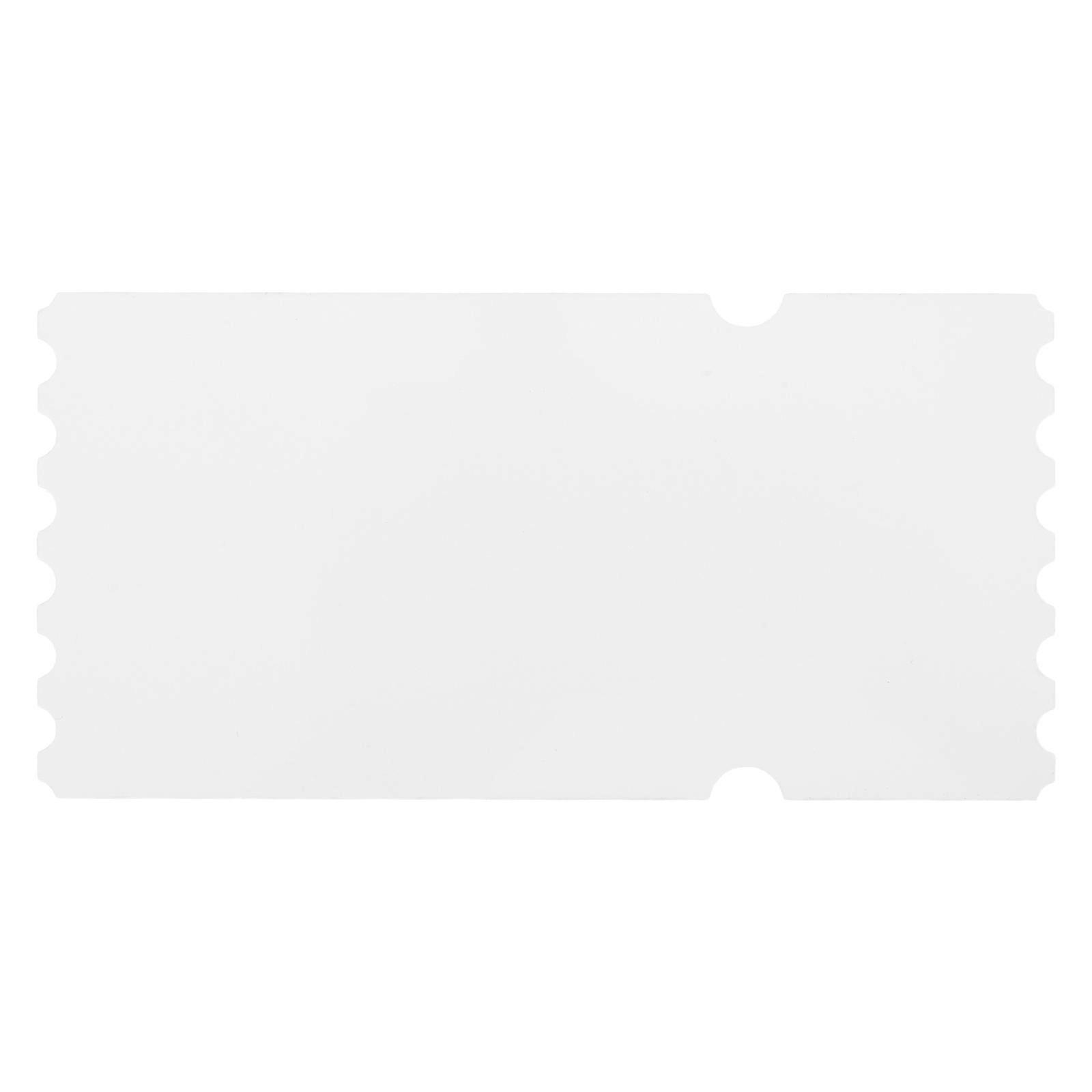 Sublimation Concert Ticket Blank Double Sided DIY Printing Card for Events, Heat Transfer and DIY Projects