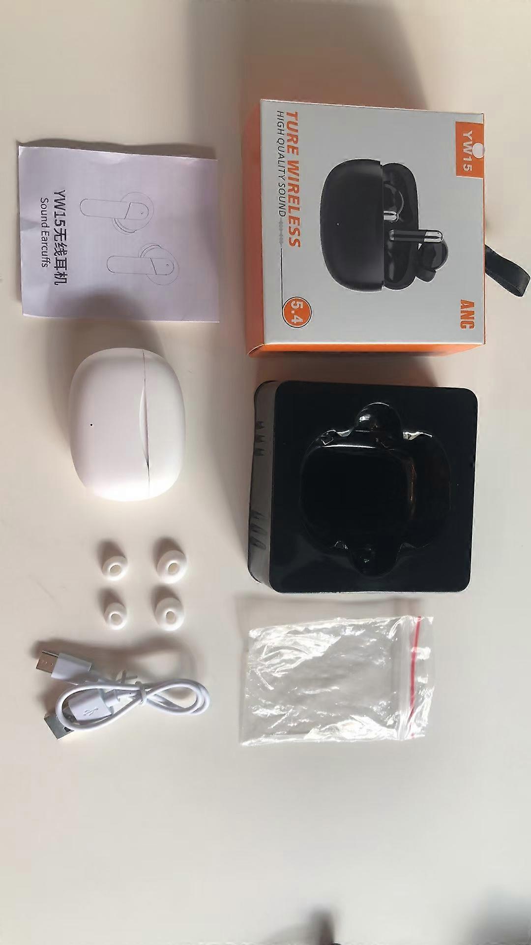 Wireless BT5.4 Headset: Intelligent Noise Cancellation, HD Calls, Auto Pairing, 10m Range