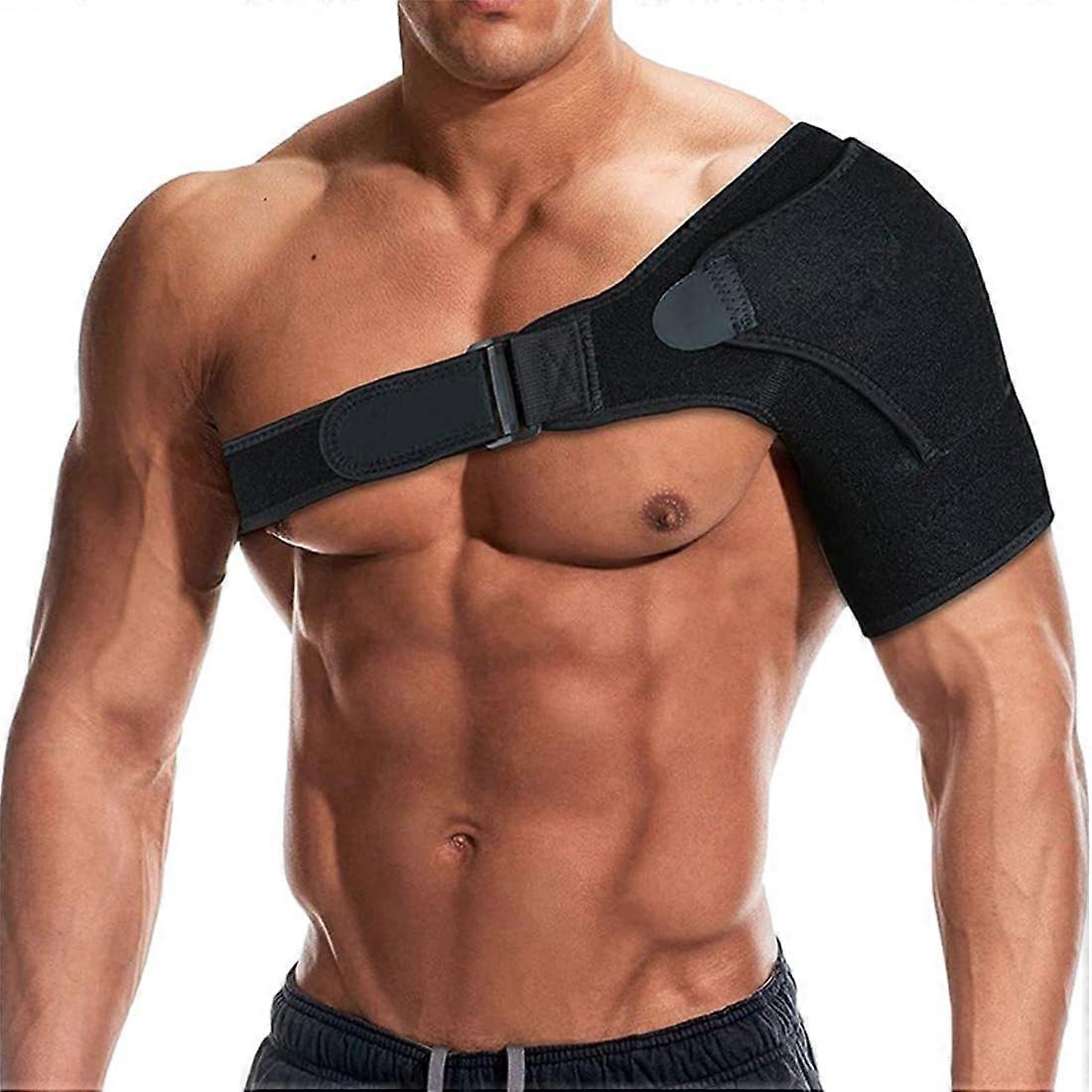 Adjustable Shoulder Support Bandage for Arthritic, Torn Rotator Cuff