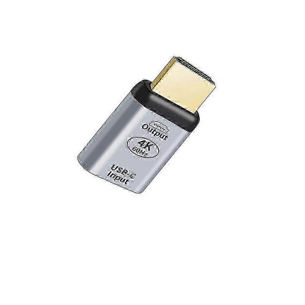 USB 3.1 2ης γενιάς USB-C θηλυκό σε HDMI 2.0 αρσενικό προσαρμογέα 4K 60Hz μετατροπέα οθόνης