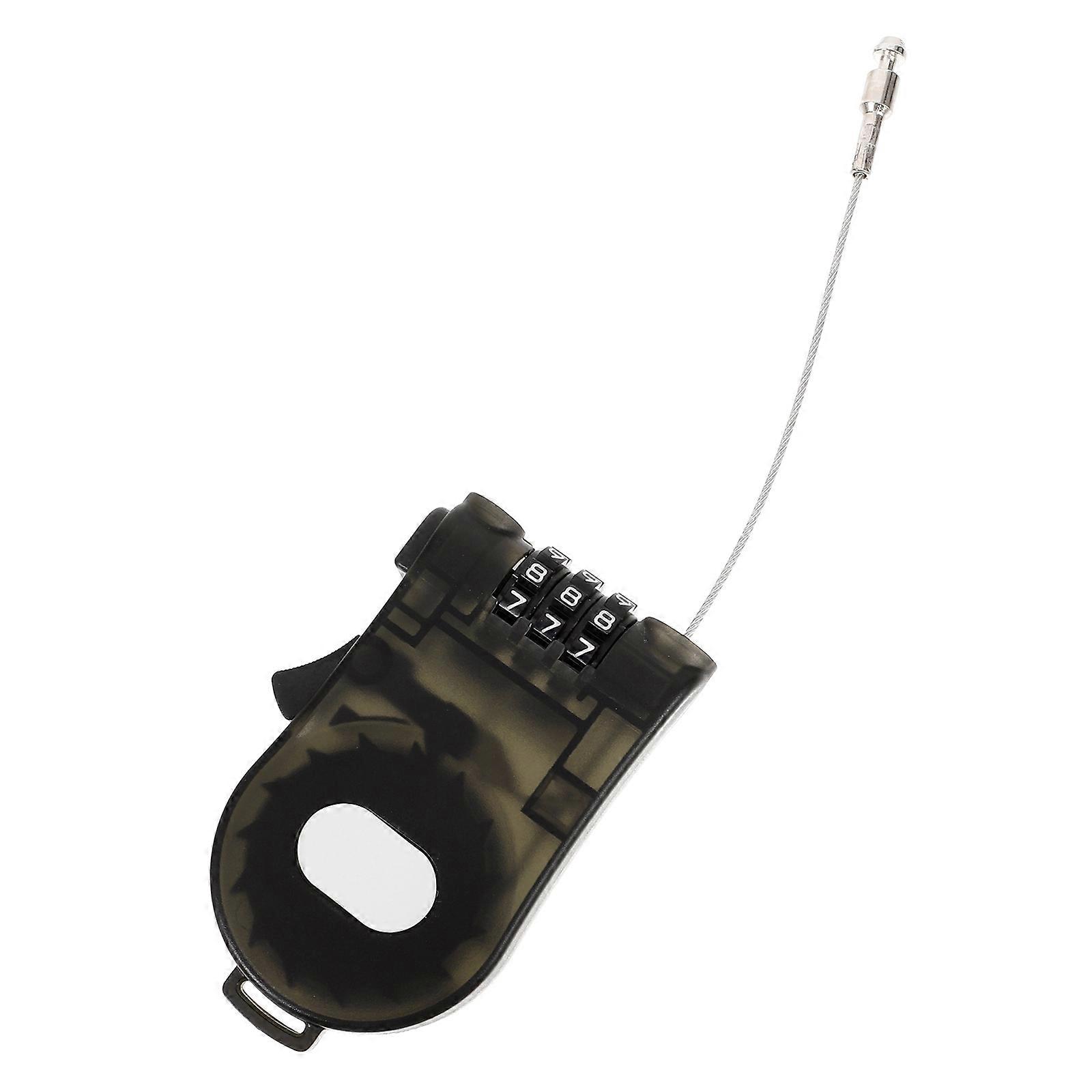 Portable Cycling Lock Secure Inside Board Lock Stroller Black 1Pcs