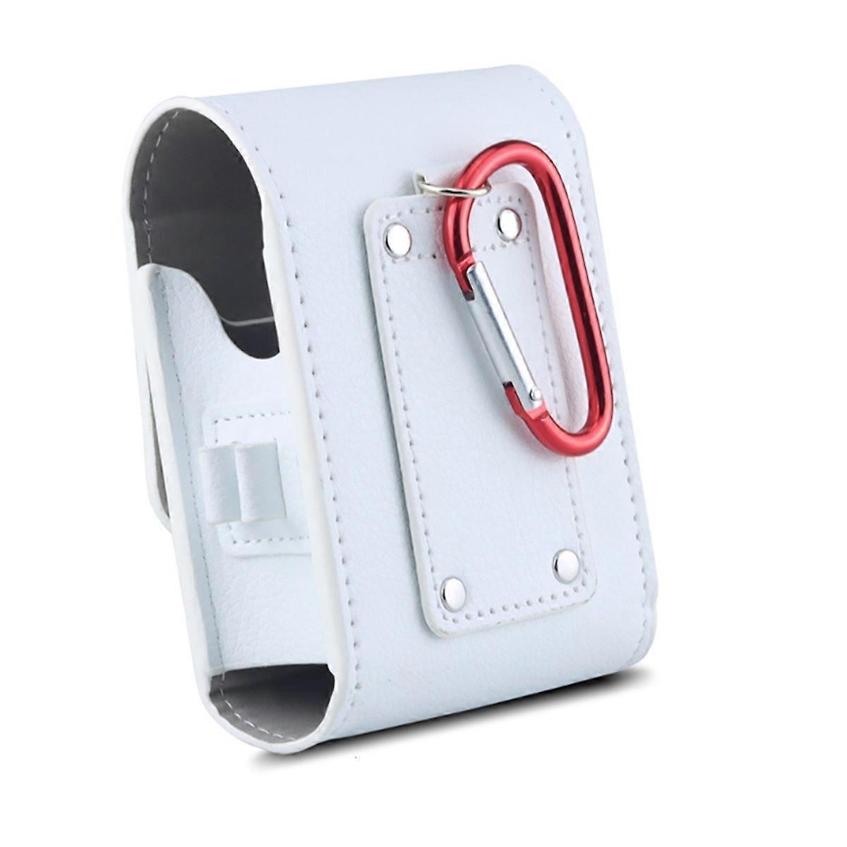 جولف Rangefinder حقيبة حمل أجهزة الجولف حماية حزمة الخصر حقيبة صغيرة قوية PU Rangefinder حقيبة مع مشبك أبيض