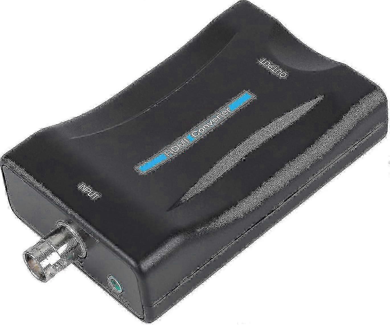 Coax to HDMI Converter Adapter 1080p BNC to HDMI for TV/Monitor