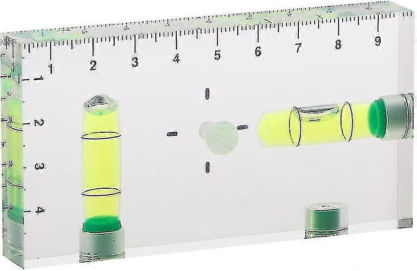 High Precision Mini Two Way Clear Magnetic Spirit Level