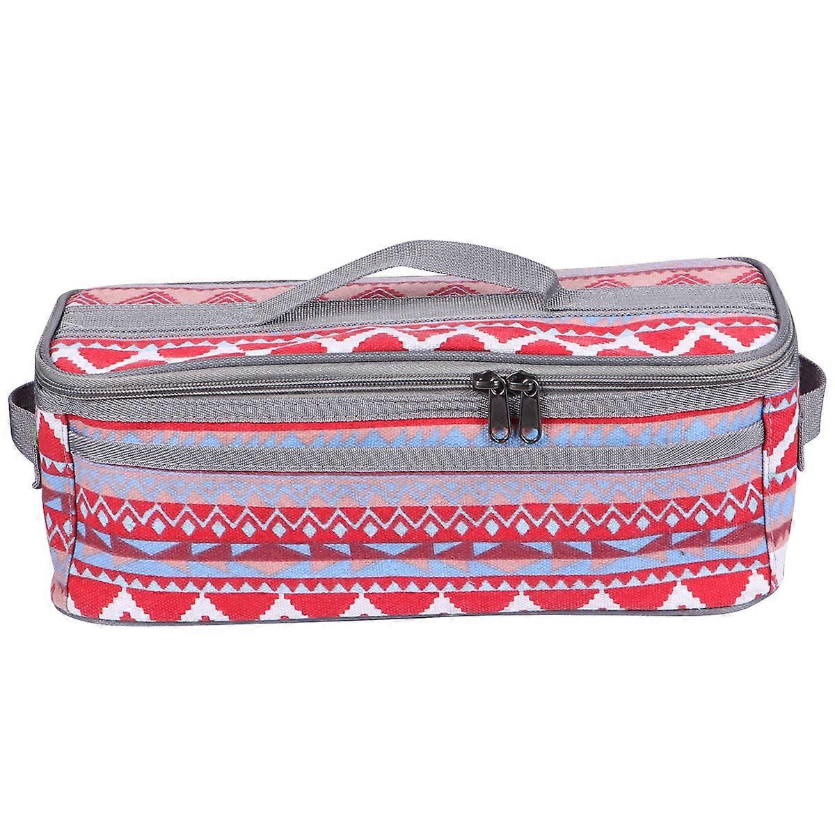 Canvas Cutlery Holder Pouch for Camping, Picnic & Outdoor Use – Reusable Utensil Organizer Bag, Washable & Portable Storage Solution