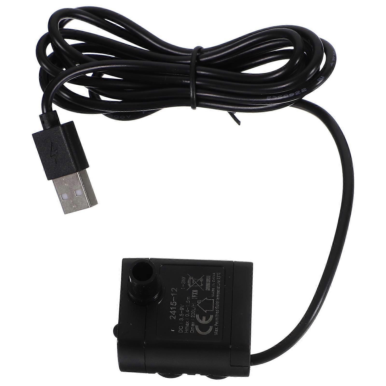 Aquarium Pump Mini Submersible Pumping For Fish Tank Simple Design 160L Rate 1Set