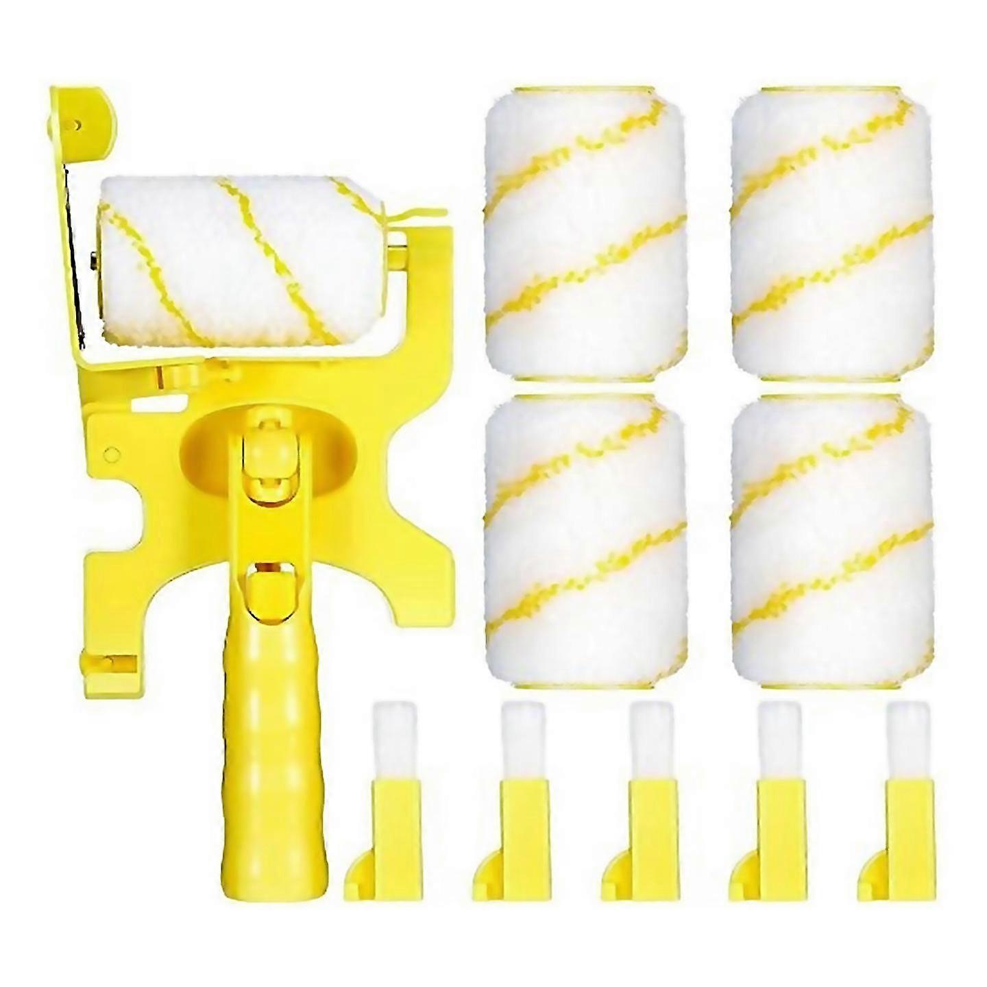 For Paint Edge Roller Brush With Roller Brush Extension Pole