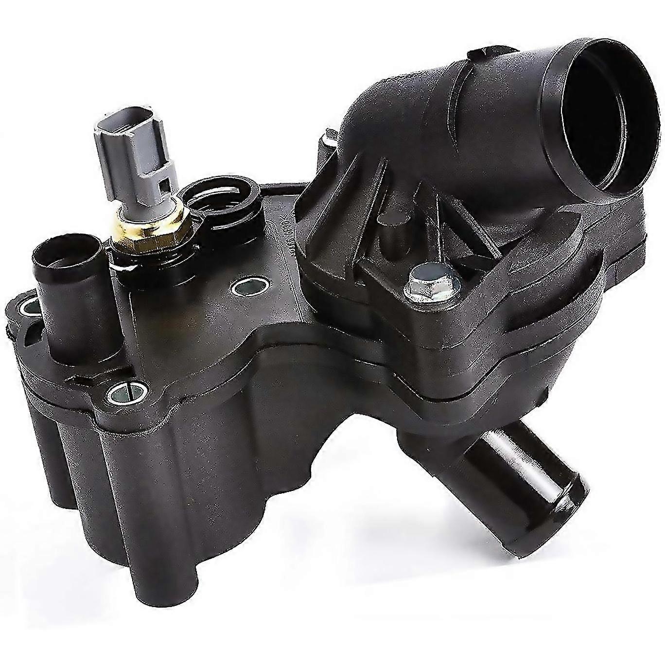 For Engine Coolant Thermostat Housing With Sensor Compatible For
