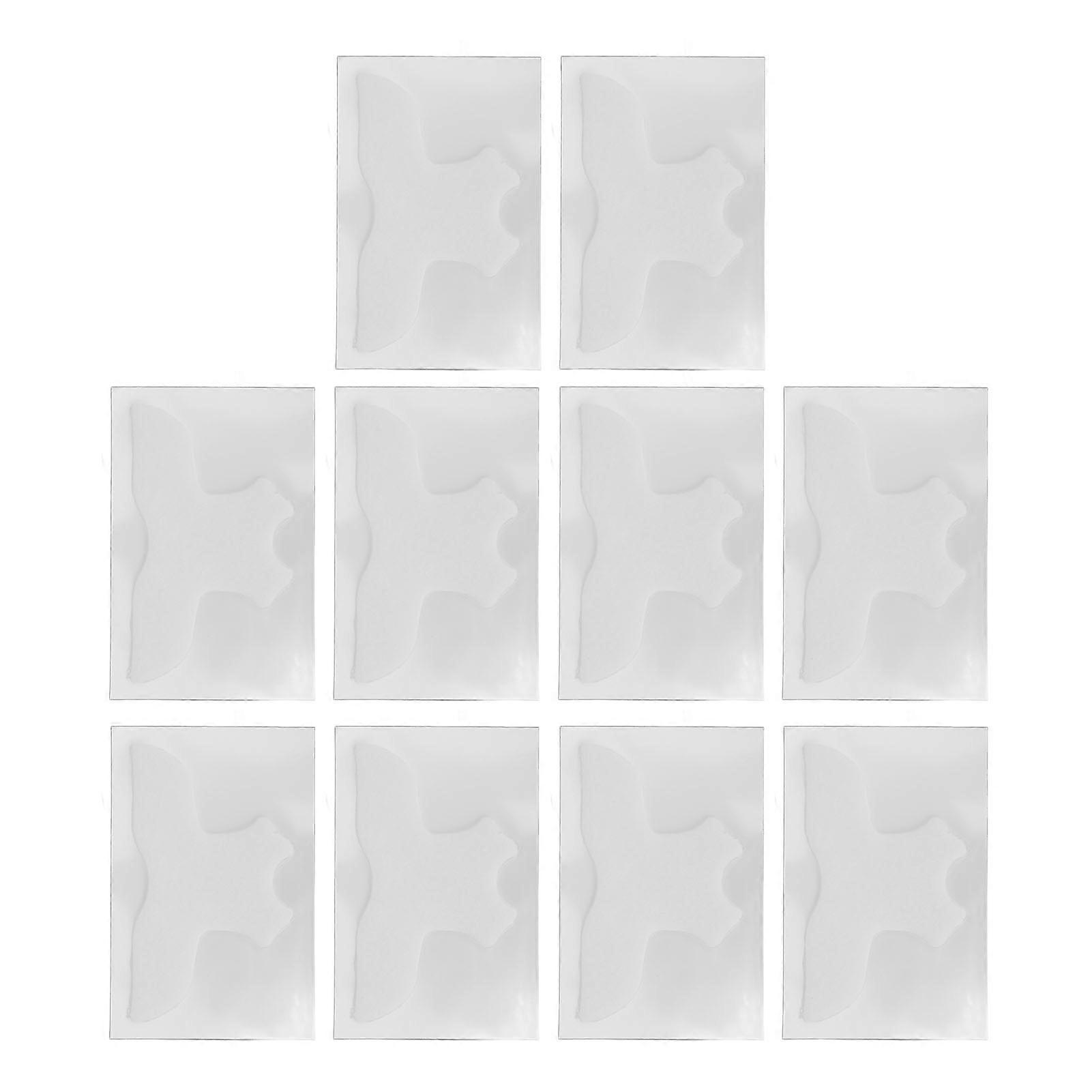 10pcs Patches Hydrogel Texture Moisturizing Improving Fine Lines Safe Hypoallergenic Face Forehead Wrinkle Mask