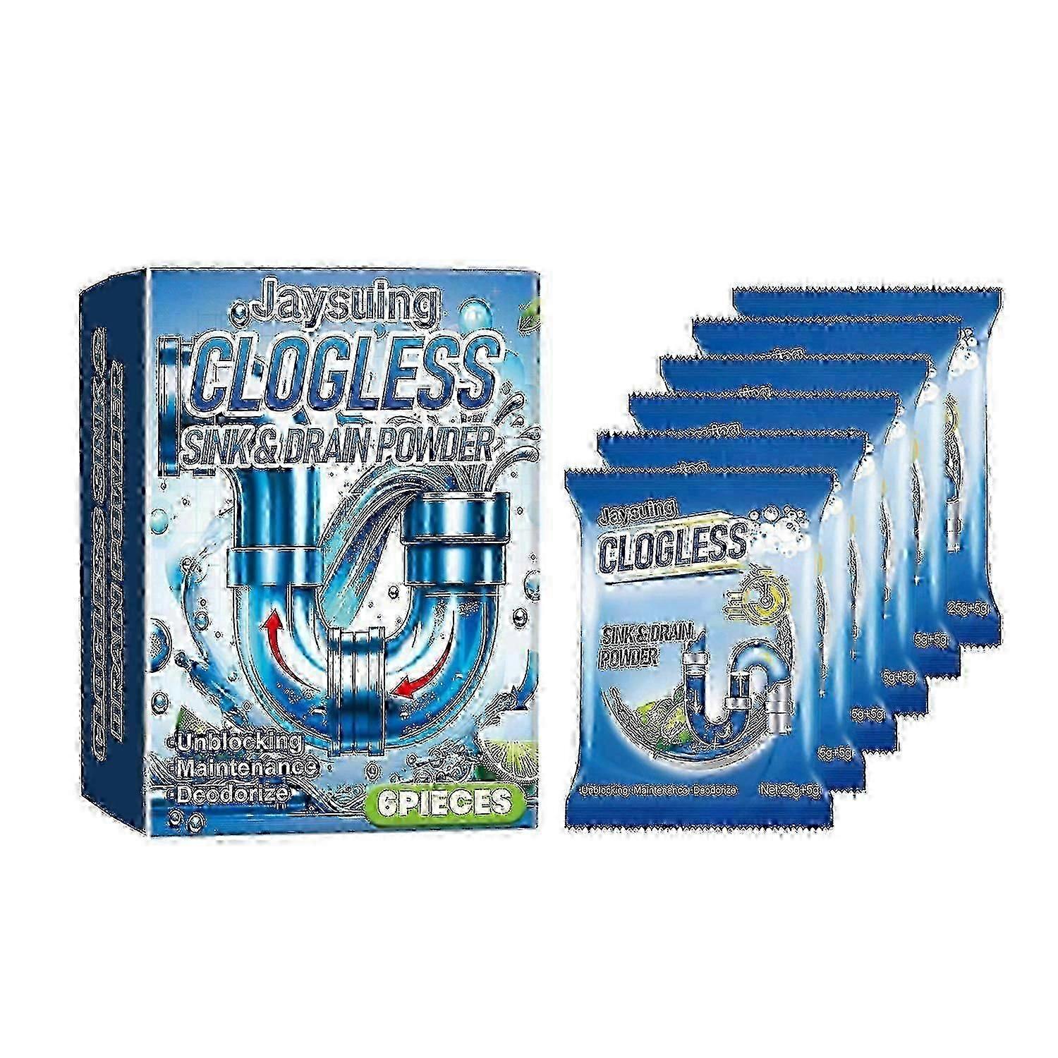 Jaysuing Pipeline Dredging Cleaning Powder To Dissolve And Dredging Sewage And Drain Grease Blocking