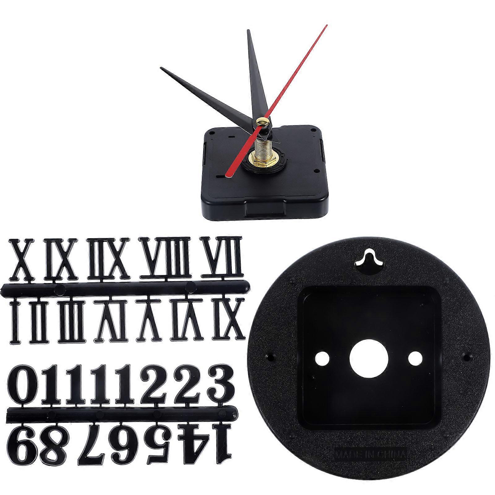 Clock Numbers Kit Movement Mechanism for DIY Use 1Set Wall Clock Repair Kit