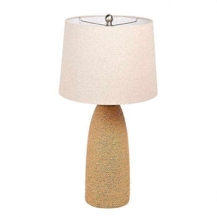 Hestia Rattan Table Lamp With Natural Shade 30