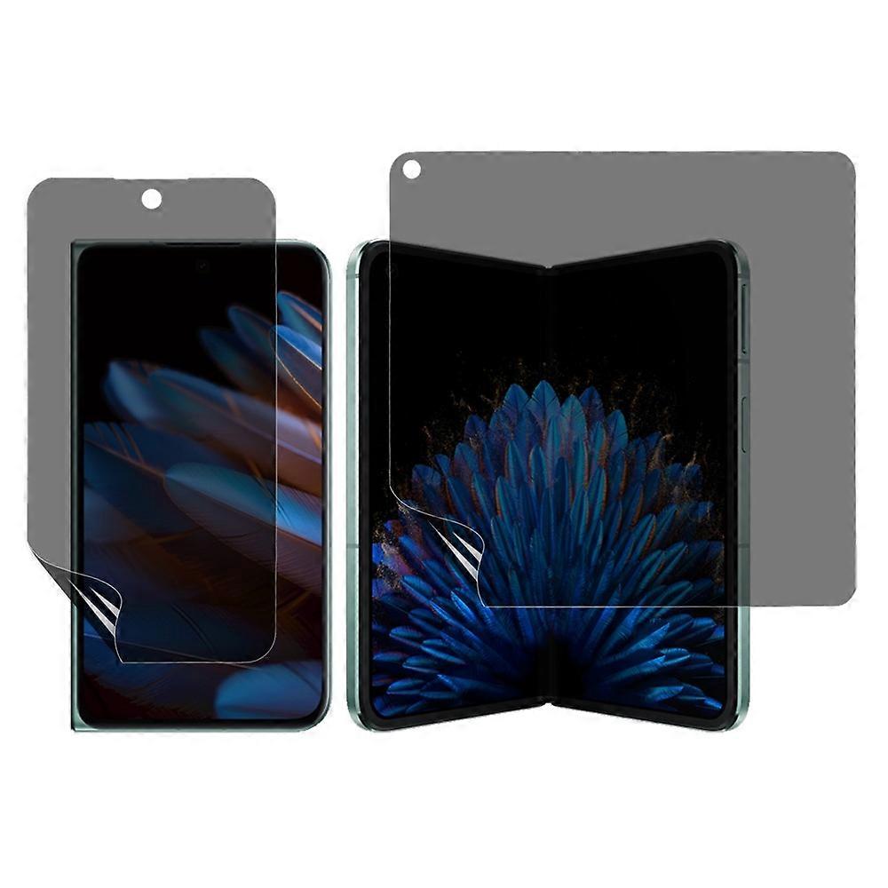 Oppoの場合、N2 5GアンチスパイスクリーンプロテクターPETマットフロントおよびバックスクリーンフィルムを見つけます