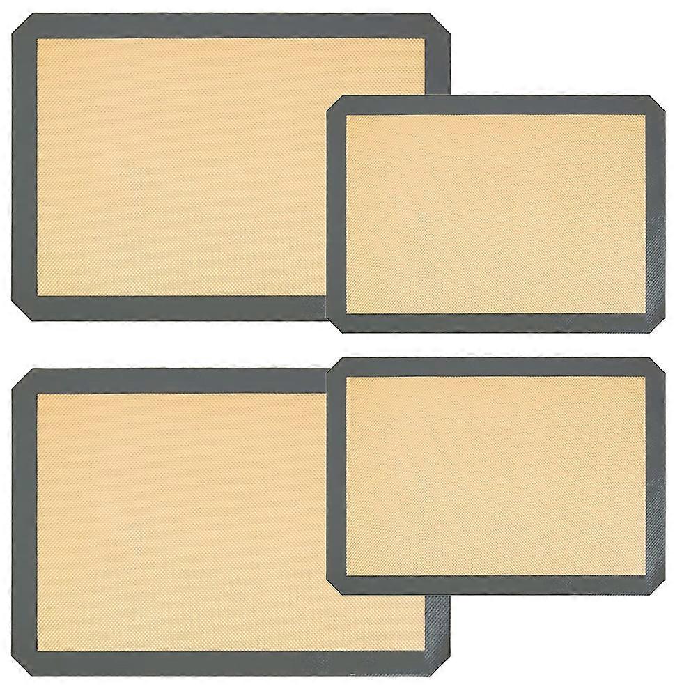 Cookie Baking Mat Thermoresistant Silicone Fiberglass For Bakery Shop Restaurant 30X21CM