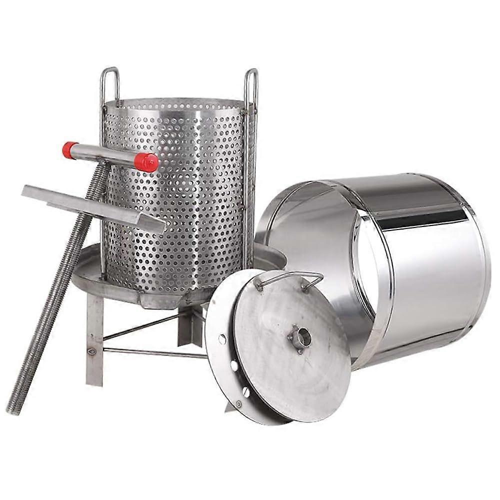 Manual Wax Press Extractor Beekeeping Tools, Stainless Steel, Honey Dripper And Separator, Easy Cleaning, Model C