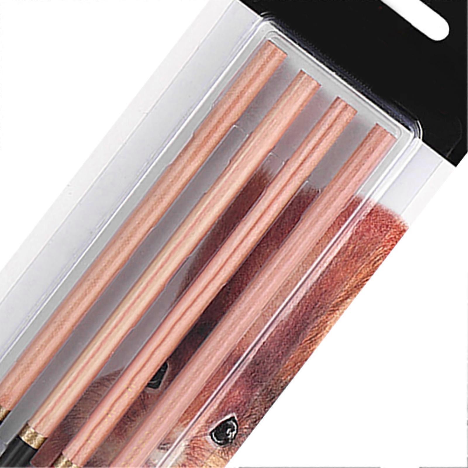 4 Pieces Color Sketching Pencils Beginner Charcoal Pencil Set for Drawing Shading Coloring Layering Mixing