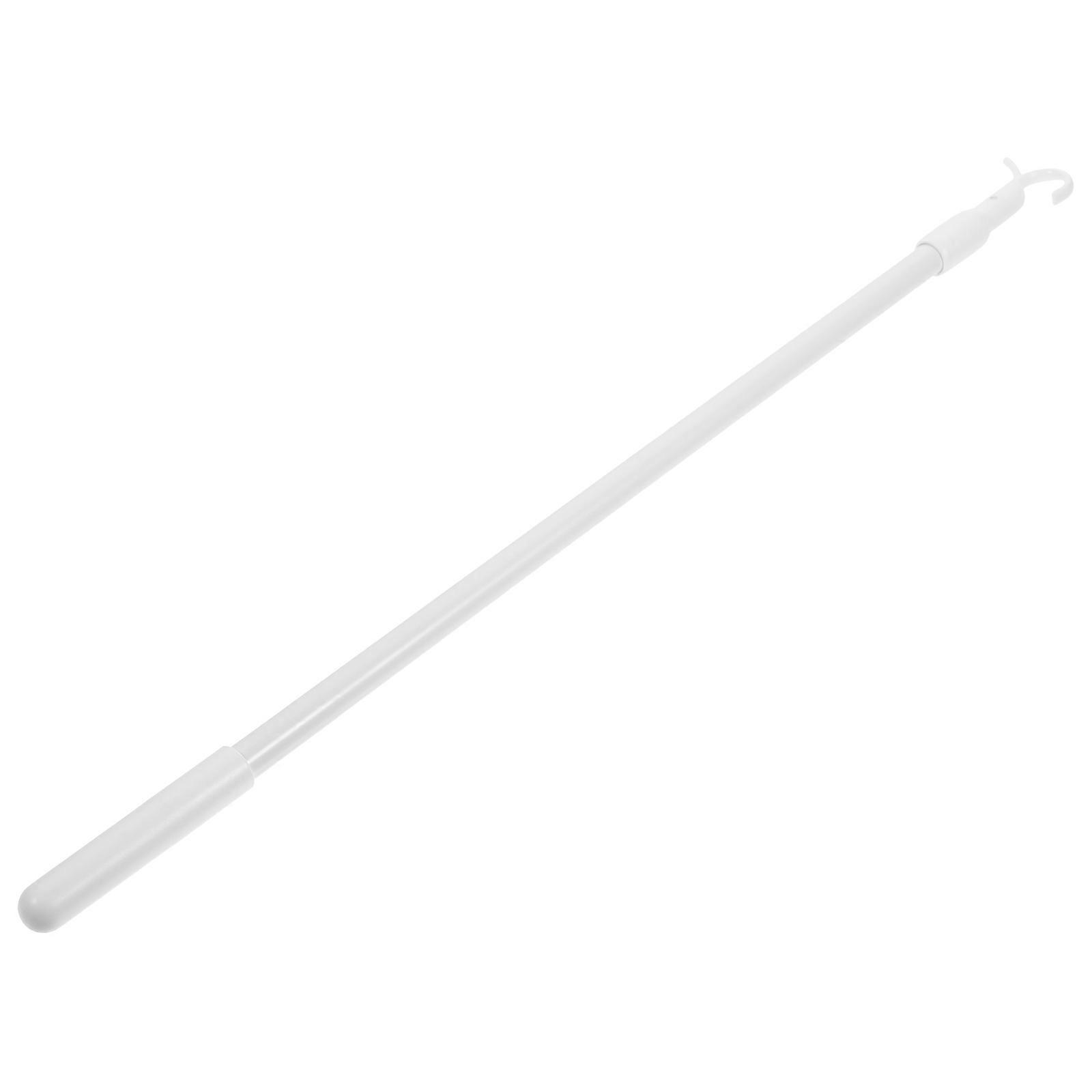 Cordless Window Blinds 1 Set Tension Rod Drapery Pull Adjustable Curtain Wand