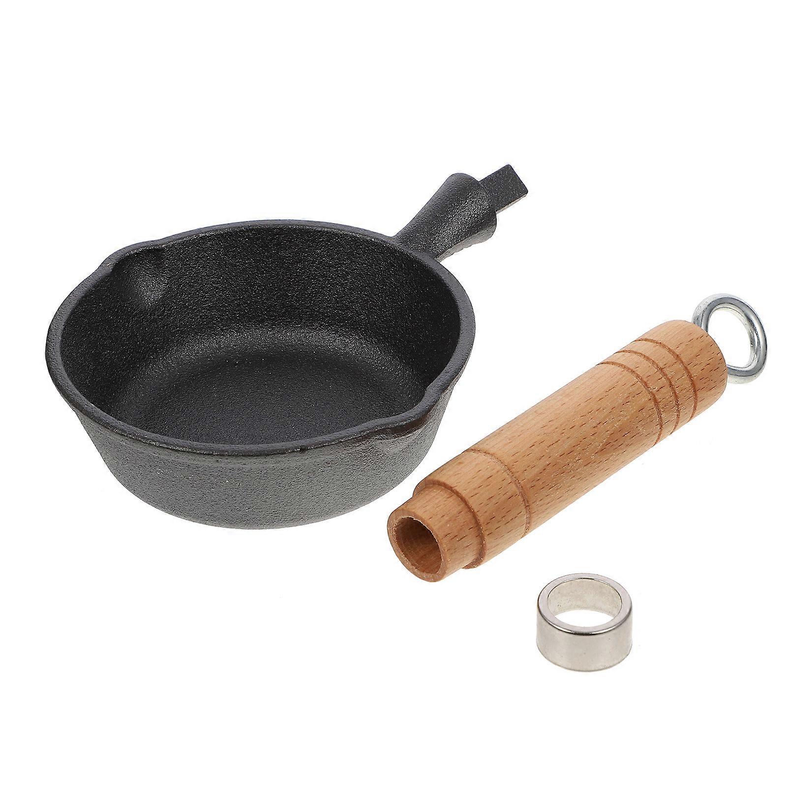Home Mini Pan Ergonomic Design Compact Size Multi-Functional Family Friends 1Set