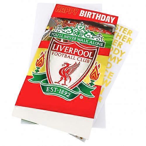 Liverpool FC Customisable Birthday Card