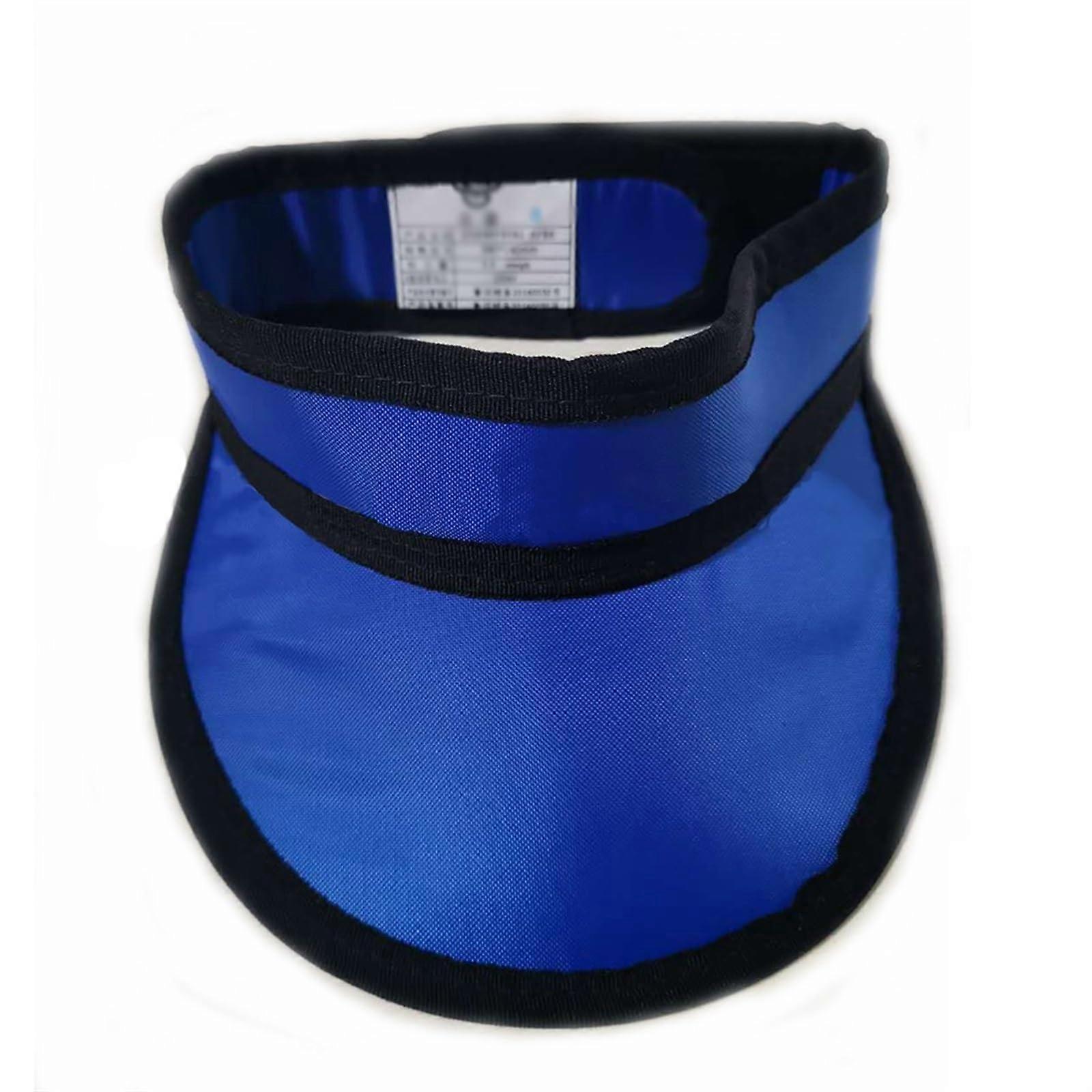 Lead Apron X Ray Thyroid Shield Collar 0.5 MmPb Blue Lightweight Neck Protection X Ray Shielding