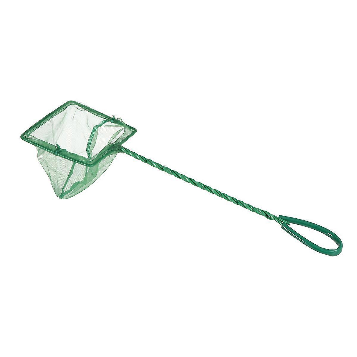 Green Fine Mesh Fish Net Set – Durable Aquarium Nets for Fish, Shrimp, and Debris Removal