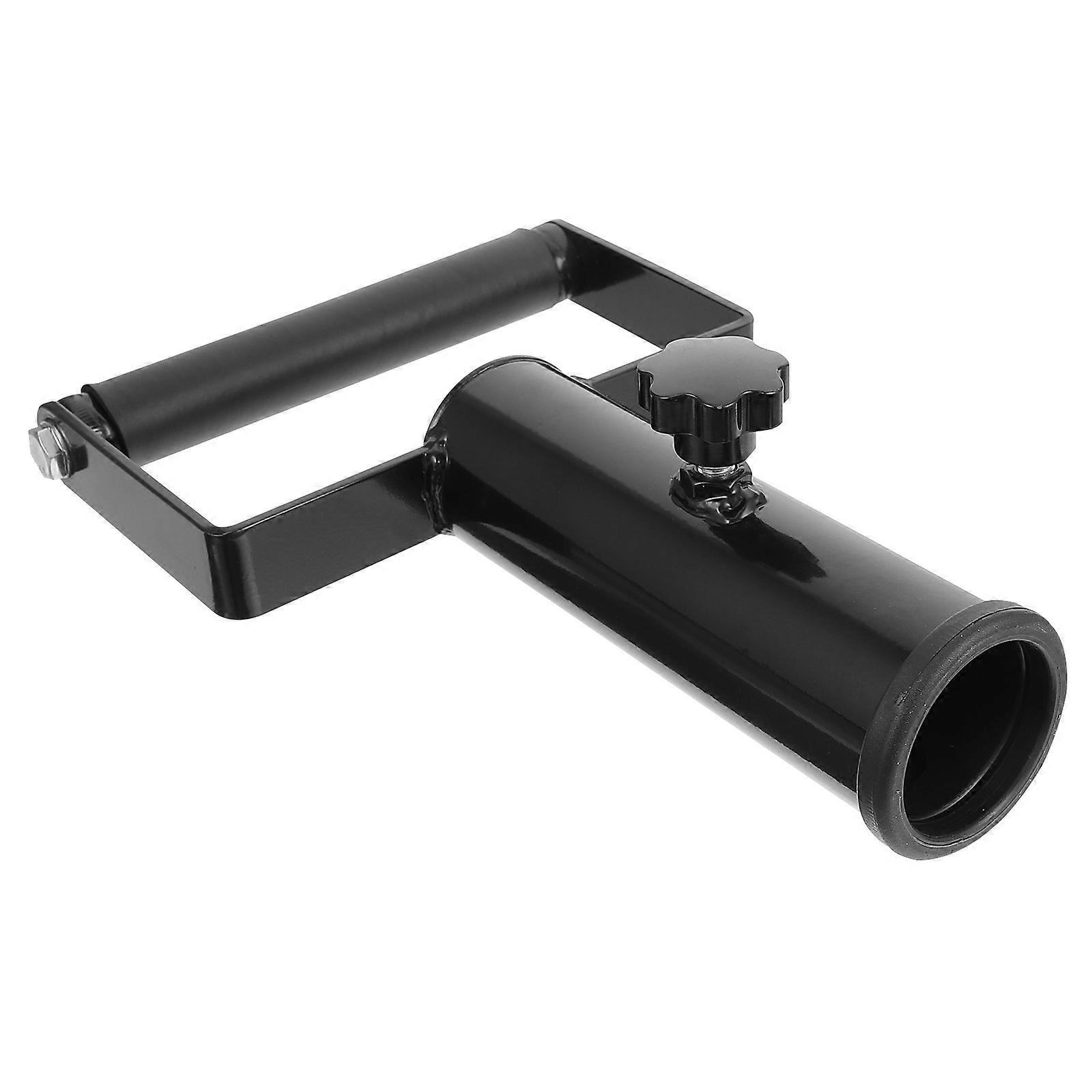 Strength Training Barbell Handle T Row Attachment 1 Set Black Suitable For Gym Use Fitness Equipment