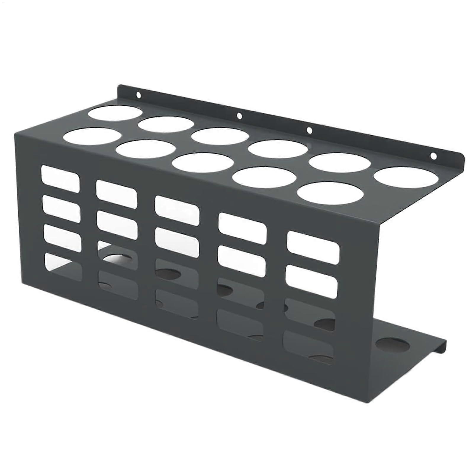 Sealant Tube Holder Garage Organizer with Horizontal Base, Holds 11 Tubes