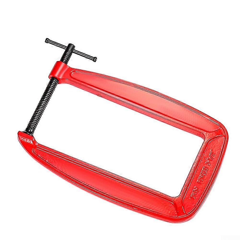 Strong Jaw, GType Clamp, an indispensable tool for woodworking and craftsmanship with enhanced stability features (c).