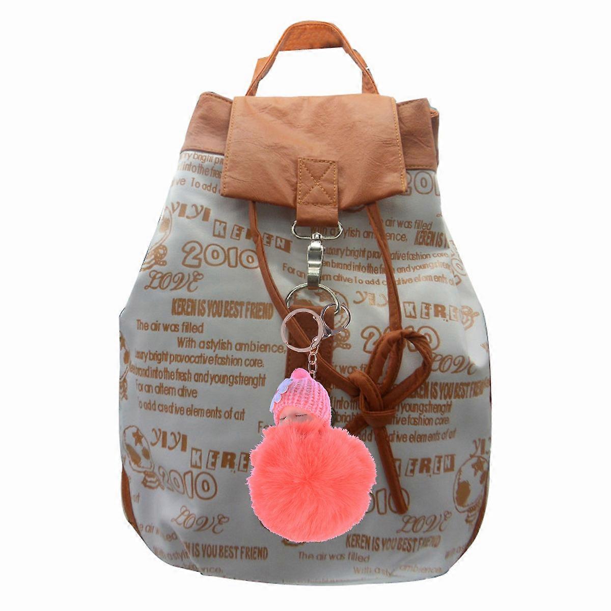 Creative Doll Keyring, Enhances Keys and Bags, Functional and Attractive